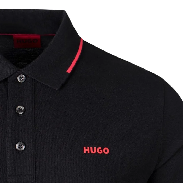 Hugo-Derriko Longsleeve Polo Shirt Men - Image 3