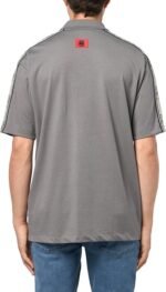HUGO-Men's F1 Rb Logo Taping Polo Shirt - Image 2