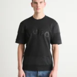 HUGO DACAVIO - Print T-shirt - black