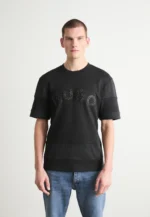 HUGO DACAVIO - Print T-shirt - black