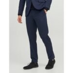 JACK & JONES Jones Slim Fit Habitbukser - Dark Navy - Image 2