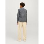 Jack and Jones Junior Check Shirt Forest Night (12260996) - Image 5