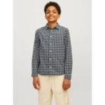 Jack and Jones Junior Check Shirt Forest Night (12260996)