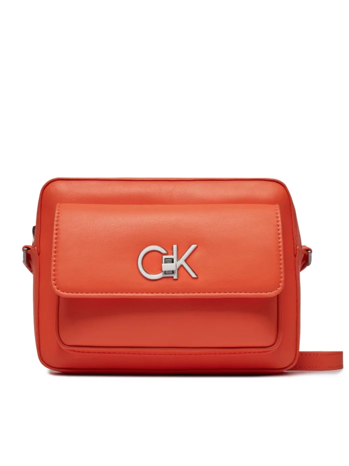 Bolso Re-Lock Camera Bag W/Flap K60K611083 Naranja - Image 6