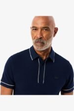 Lacoste Regular Fit polo shirt dark blue, One Colour - Image 3