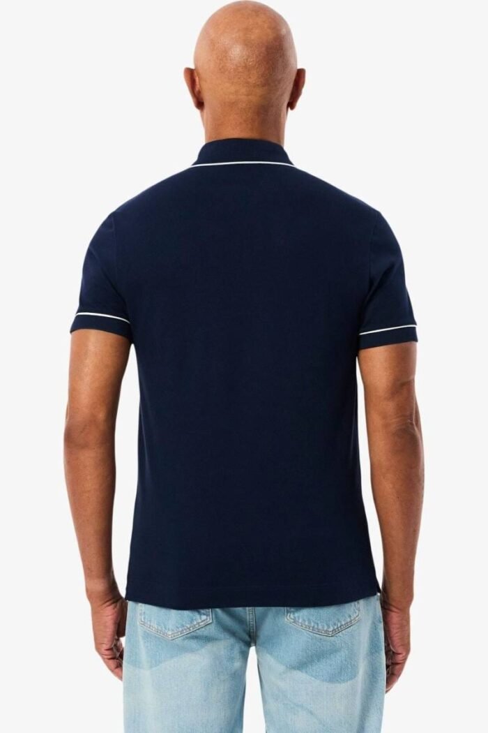 Lacoste Regular Fit polo shirt dark blue, One Colour - Image 4