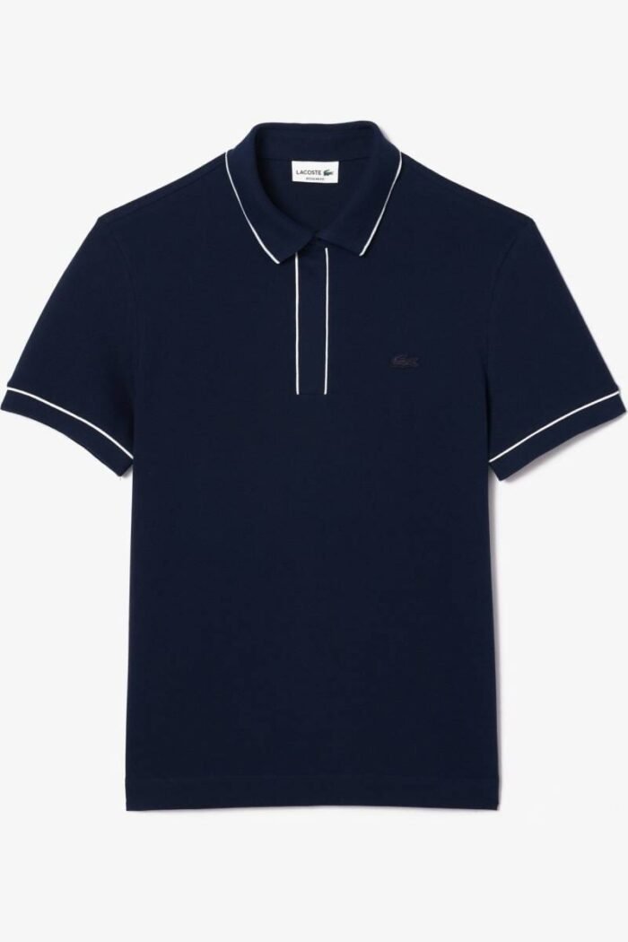 Lacoste Regular Fit polo shirt dark blue, One Colour - Image 5