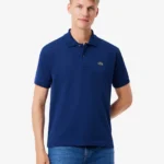 LACOSTE polo dal taglio classico l.12.12 original uomo blu