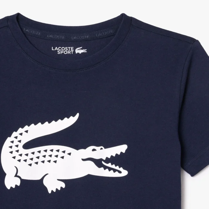 Oversized Technical Cotton Tennis T-shirt - Image 2