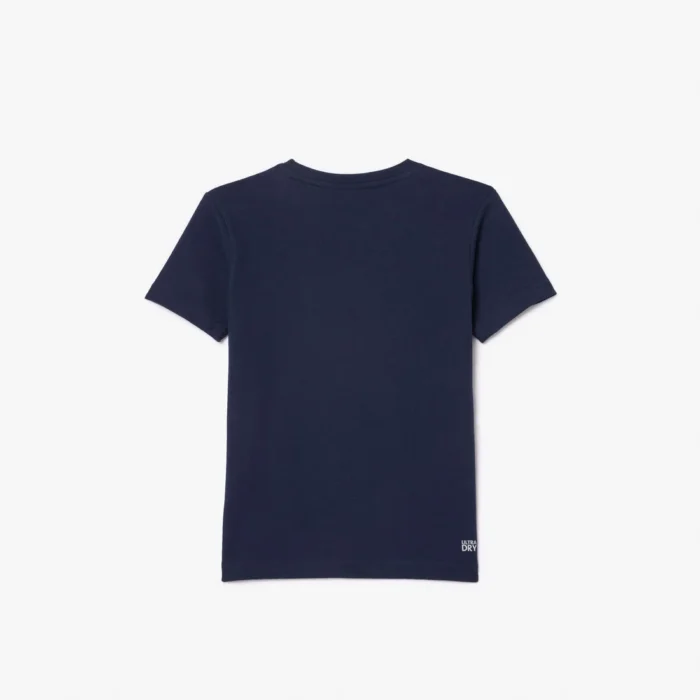 Oversized Technical Cotton Tennis T-shirt - Image 4