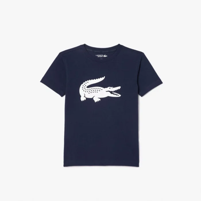 Oversized Technical Cotton Tennis T-shirt - Image 3