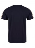 Luke 1977 Millko Pecker Tape Panelled T-Shirt - Dark Navy - Image 2