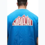 Men's Napapijri S-Linth blue sapphire t-shirt - Image 6