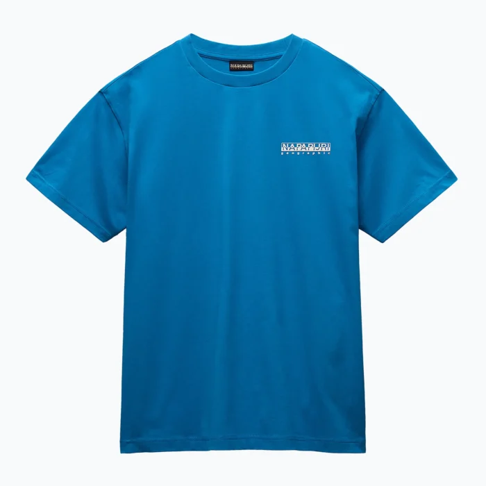 Men's Napapijri S-Linth blue sapphire t-shirt - Image 7