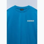 Men's Napapijri S-Linth blue sapphire t-shirt - Image 2