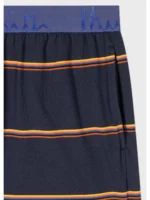 Loungewear Mens M1A-376-NU099-49 Men Short Cam Yarn Dye Very Dark Navy - Image 2