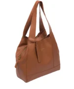 'Colette' Oak Leather Handbag - Image 5