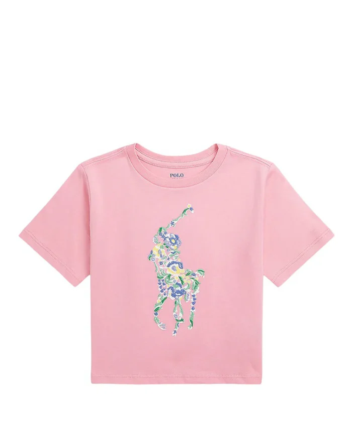 T-SHIRT WITH CONTRAST PRINT - Image 2