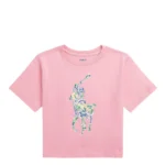 T-SHIRT WITH CONTRAST PRINT