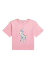 T-SHIRT WITH CONTRAST PRINT
