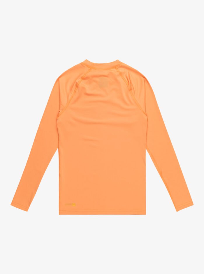 EverydayBoys 8-16 Orange Long Sleeve UPF 50 Surf T-Shirt - Image 4