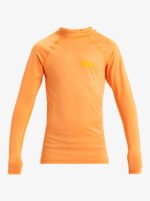 EverydayBoys 8-16 Orange Long Sleeve UPF 50 Surf T-Shirt
