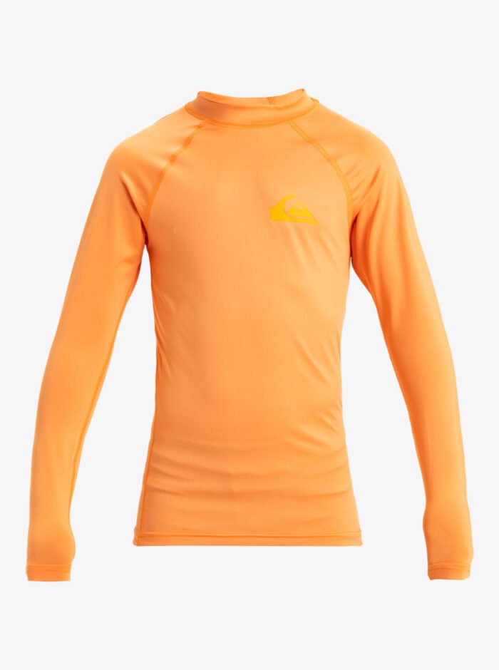 EverydayBoys 8-16 Orange Long Sleeve UPF 50 Surf T-Shirt - Image 5