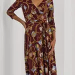 Dress Carlyna-3/4 Sleeve-Day Dress 250951440001 600 red