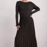 Glass Stem Onyx Dress