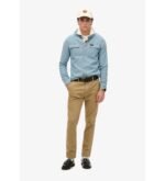 Superdry-INTERNATIONAL BEIGE CHINO TROUSERS - Image 4