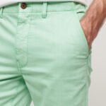 Superdry Logo Mid-Rise Button Shorts - Image 5