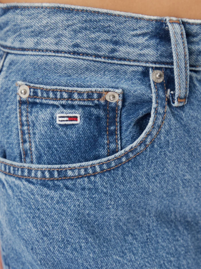 Tommy- JeansJeans DW0DW14707 Blu Mom Fit - Image 6