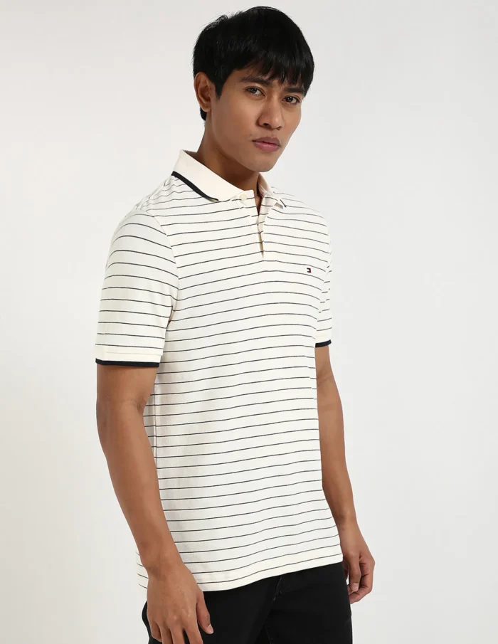 Tommy Hilfiger Stripe Regular Fit POLO - Image 7
