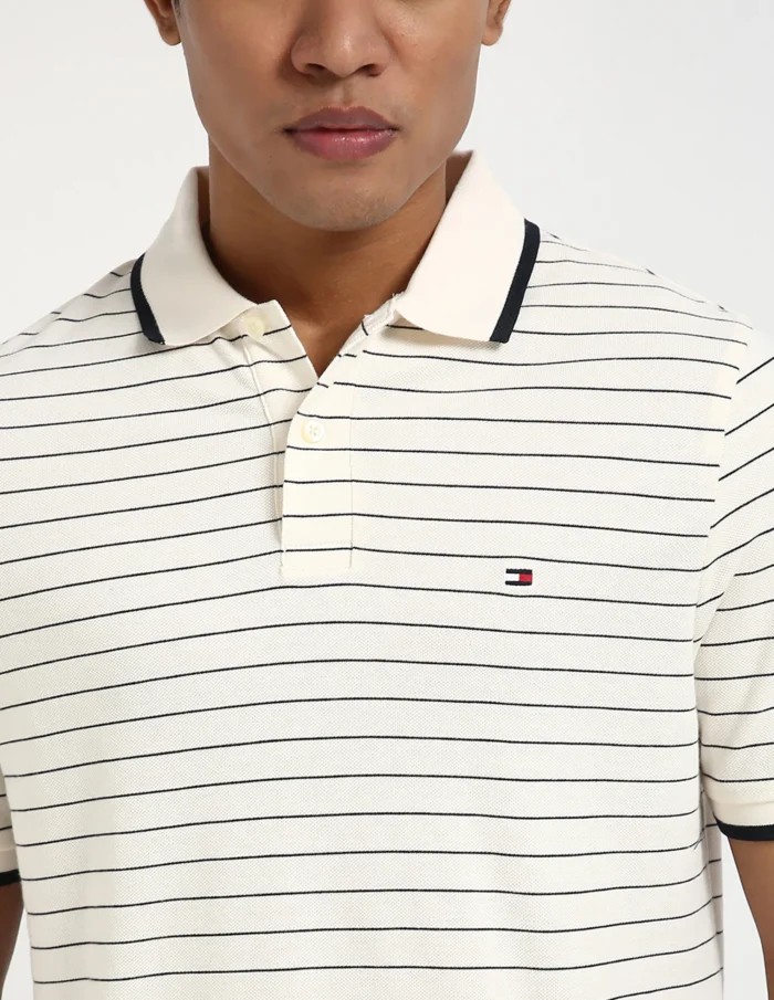 Tommy Hilfiger Stripe Regular Fit POLO - Image 2