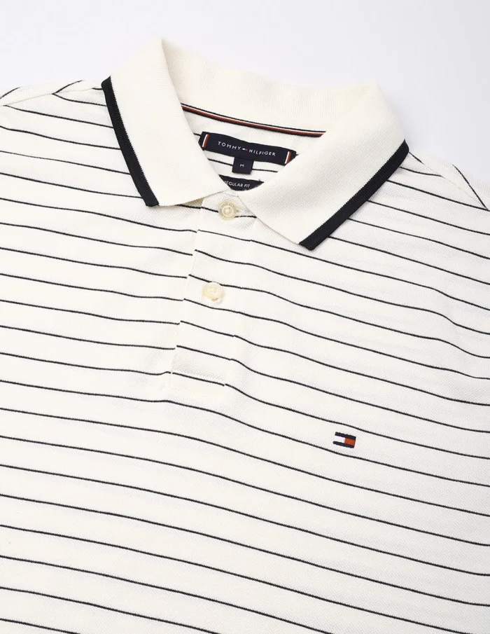 Tommy Hilfiger Stripe Regular Fit POLO - Image 6