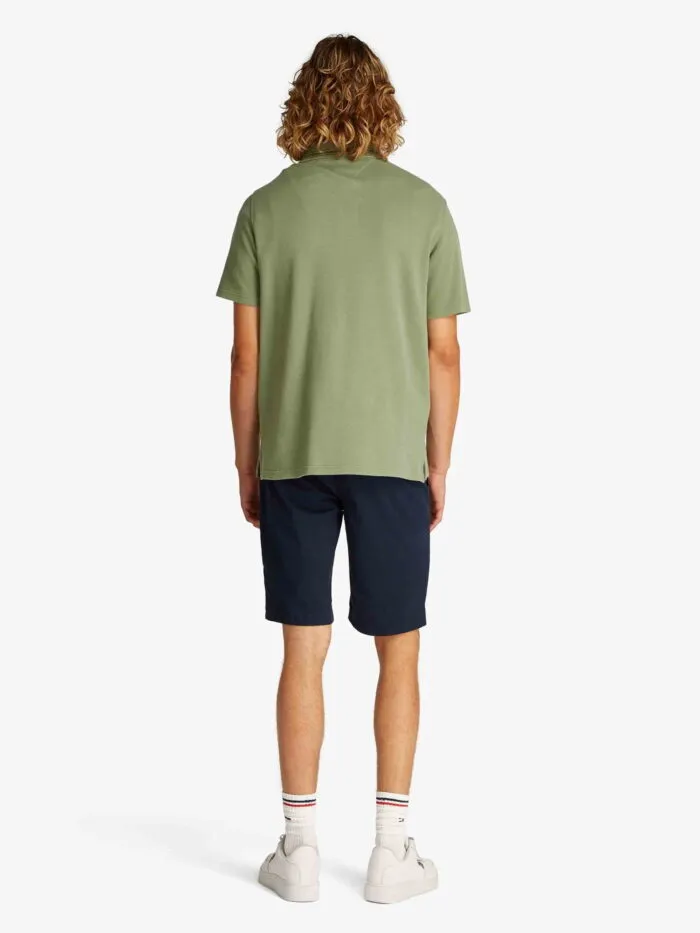 Tommy Hilfiger Jeans - Men's Regular Fit Branded Neck Short Sleeve Polo - Image 5