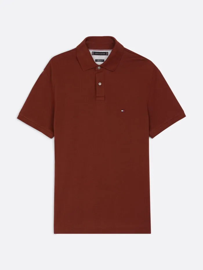 TOMMY HILFIGER-1985 Collection Textured Pique Polo Shirt - Image 2