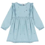 Tommy HilfigerYounger Girls Blue Logo Denim Dress