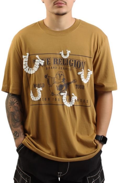 TR-T--0357 (4) PUFF PRINT HORSESHOE T-SHIRT - Image 1