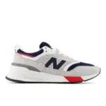 New Balance 997 Grey/Navy/Red - Image 4