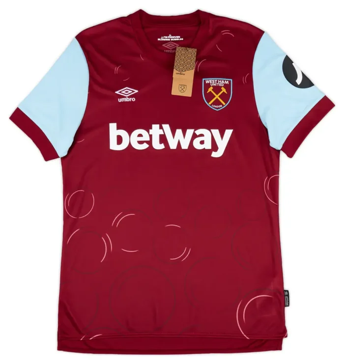 2023-24 West Ham Home Shirt - Image 3