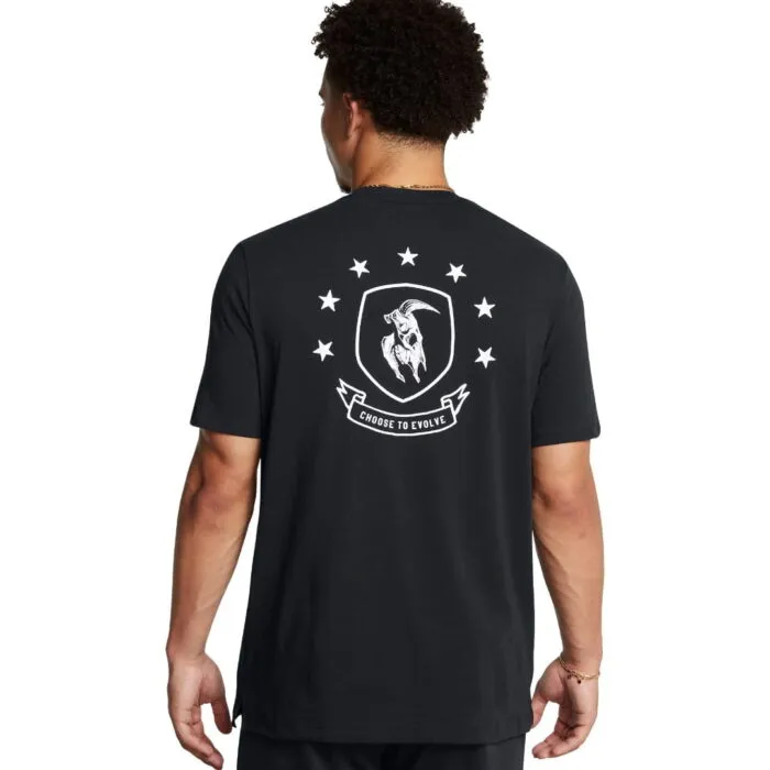 UNDER ARMOUR PROJECT ROCK SS BOH 1386890-001 Black - Image 3