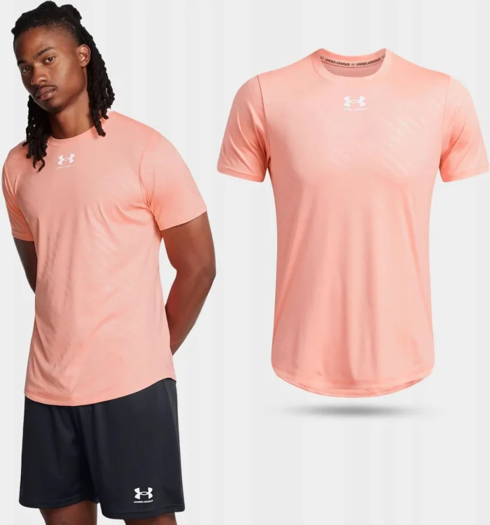 Koszulka Męska Under Armour Termoaktywna T-shirt Trening Sport 1381050-897 - Image 2