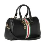 DIDA 19V69 Italia Quilted Shoulder Bag - Black