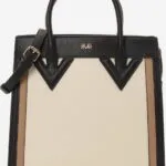 19V69 Italia Color-Block Satchel