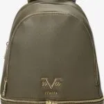19V69 Italia Structured Backpack - Military Green
