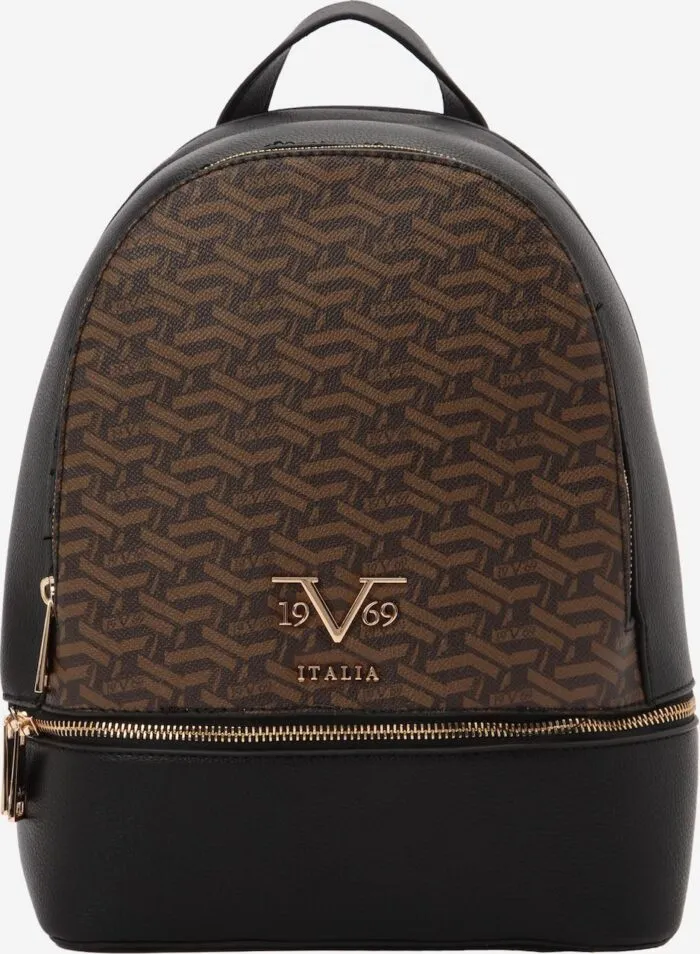 Robi  AOP 19V69 Italia Monogram Backpack - Brown - Image 2