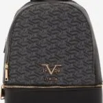 Robi AOP 19V69 Italia Monogram Backpack - Grey
