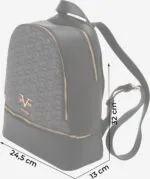 Robi AOP 19V69 Italia Monogram Backpack - Grey - Image 2