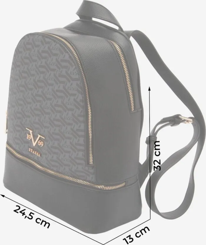Robi AOP 19V69 Italia Monogram Backpack - Grey - Image 2